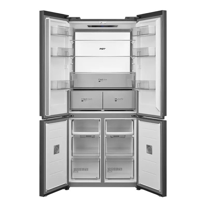 Tetraportos-psugiokatapsuktis 515Lt - Glass Grey MIDEA MDRM706BIE70